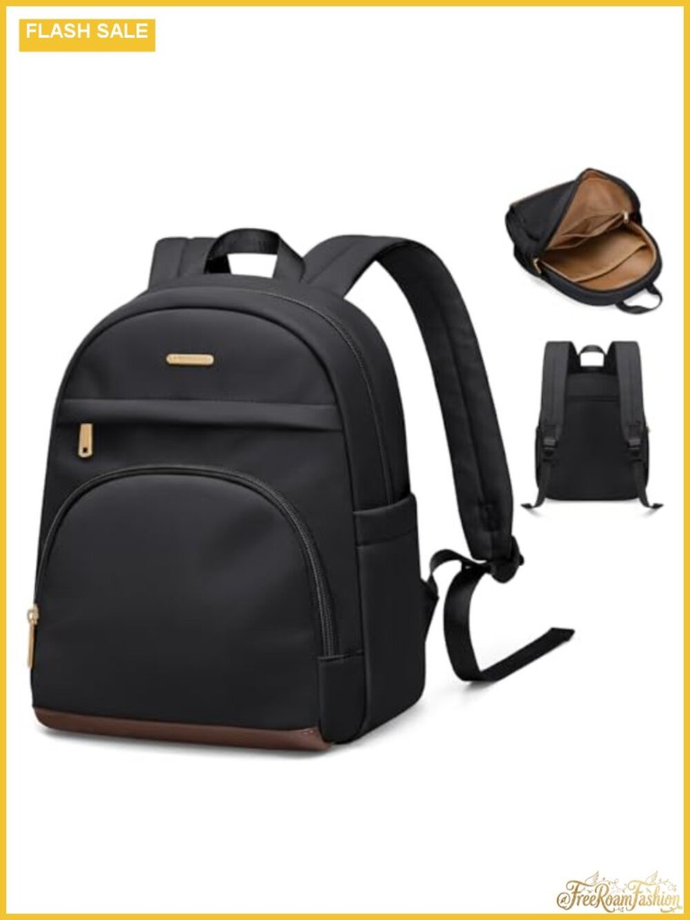 Nylon Mini Backpack Convertible Purse Daypack for Women Travel College